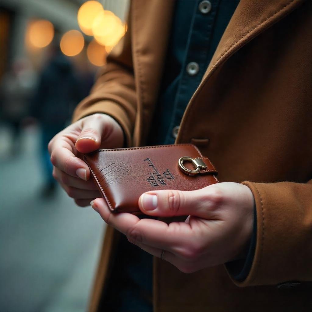 A personalized gift moment.