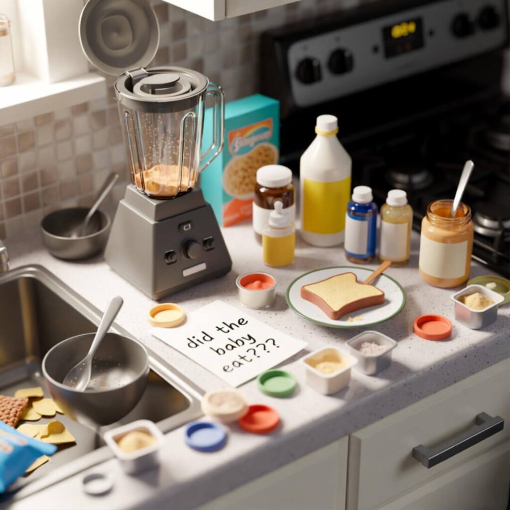 Selfie unboxing festive stocking surprises.