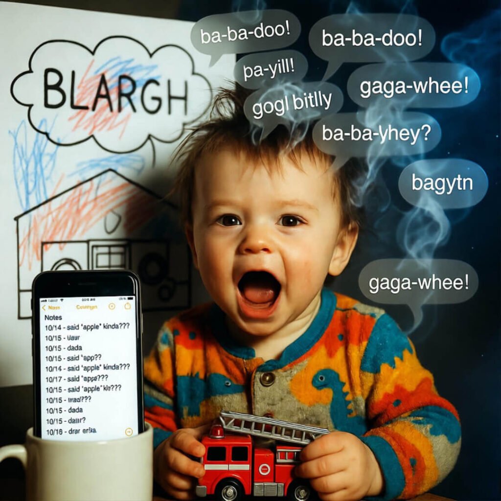 Man regrets unboxing in twilight blur.