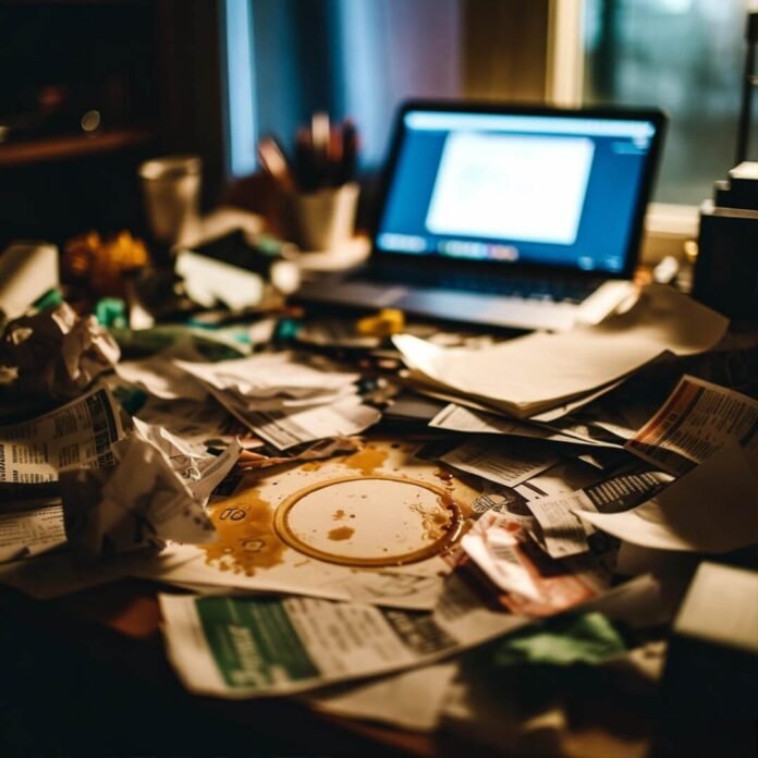 Cracked fisheye coupon screen.