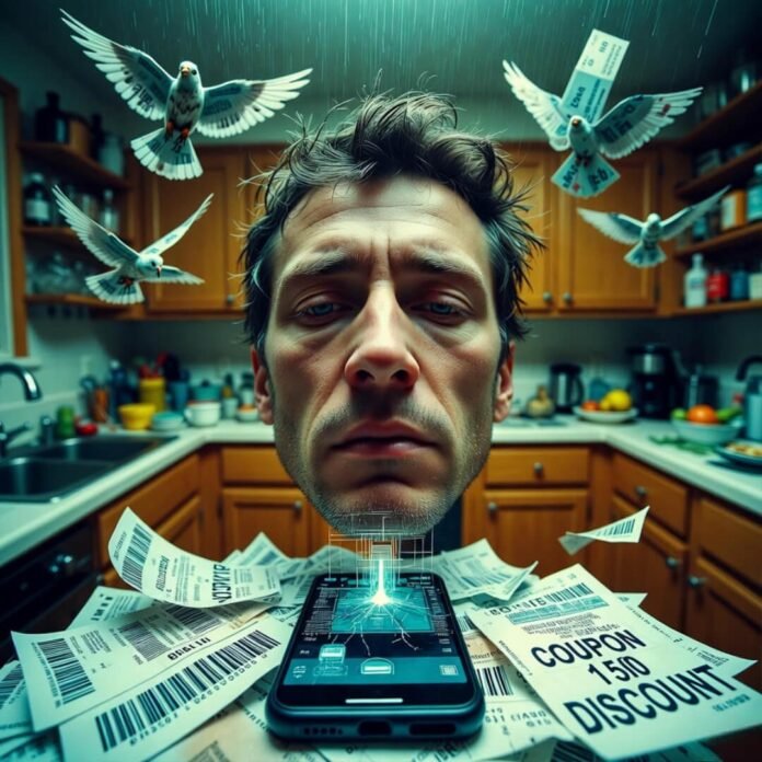 Kitchen hologram coupon chaos.